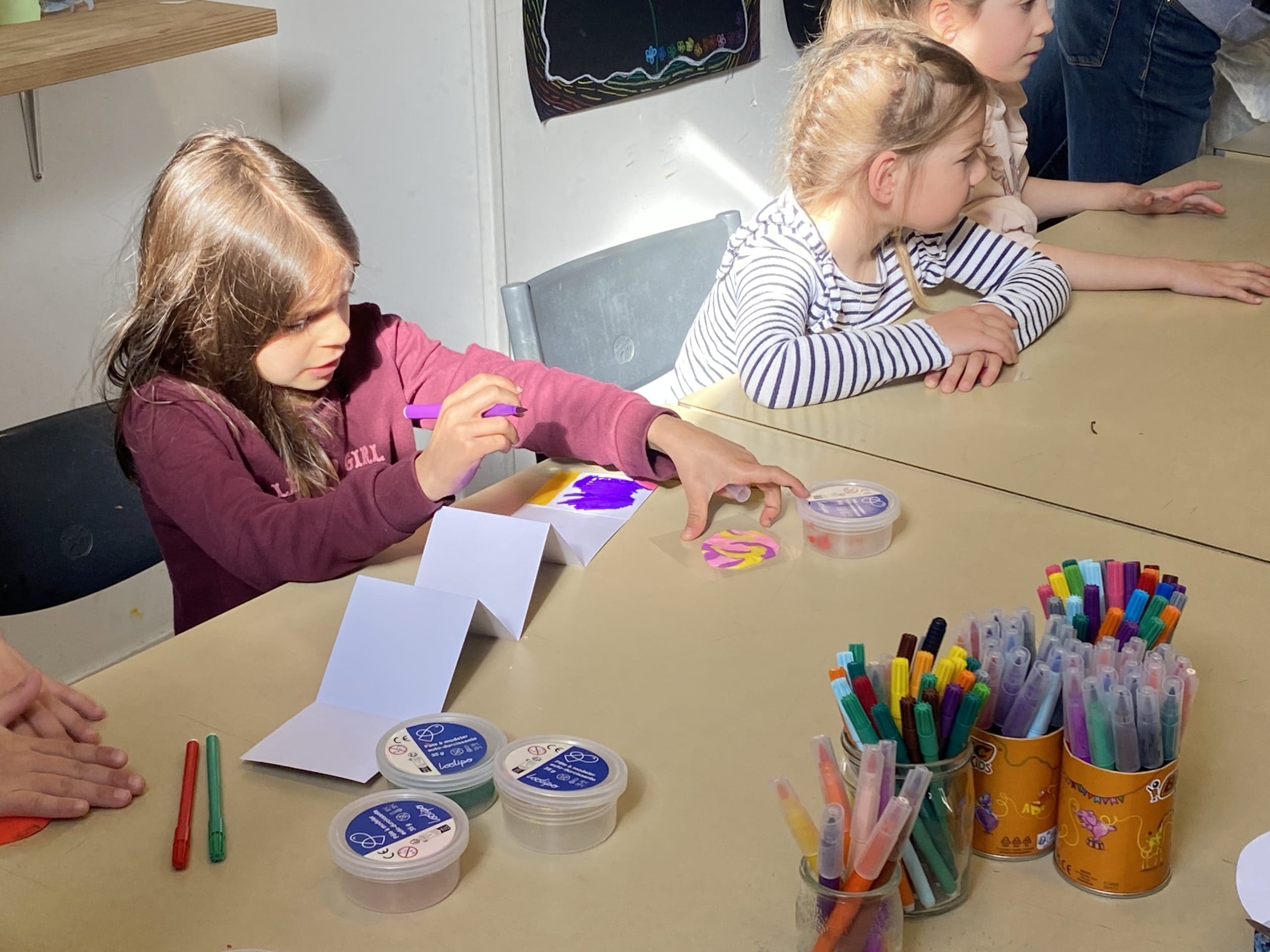 Atelier à la galerie Duchamp